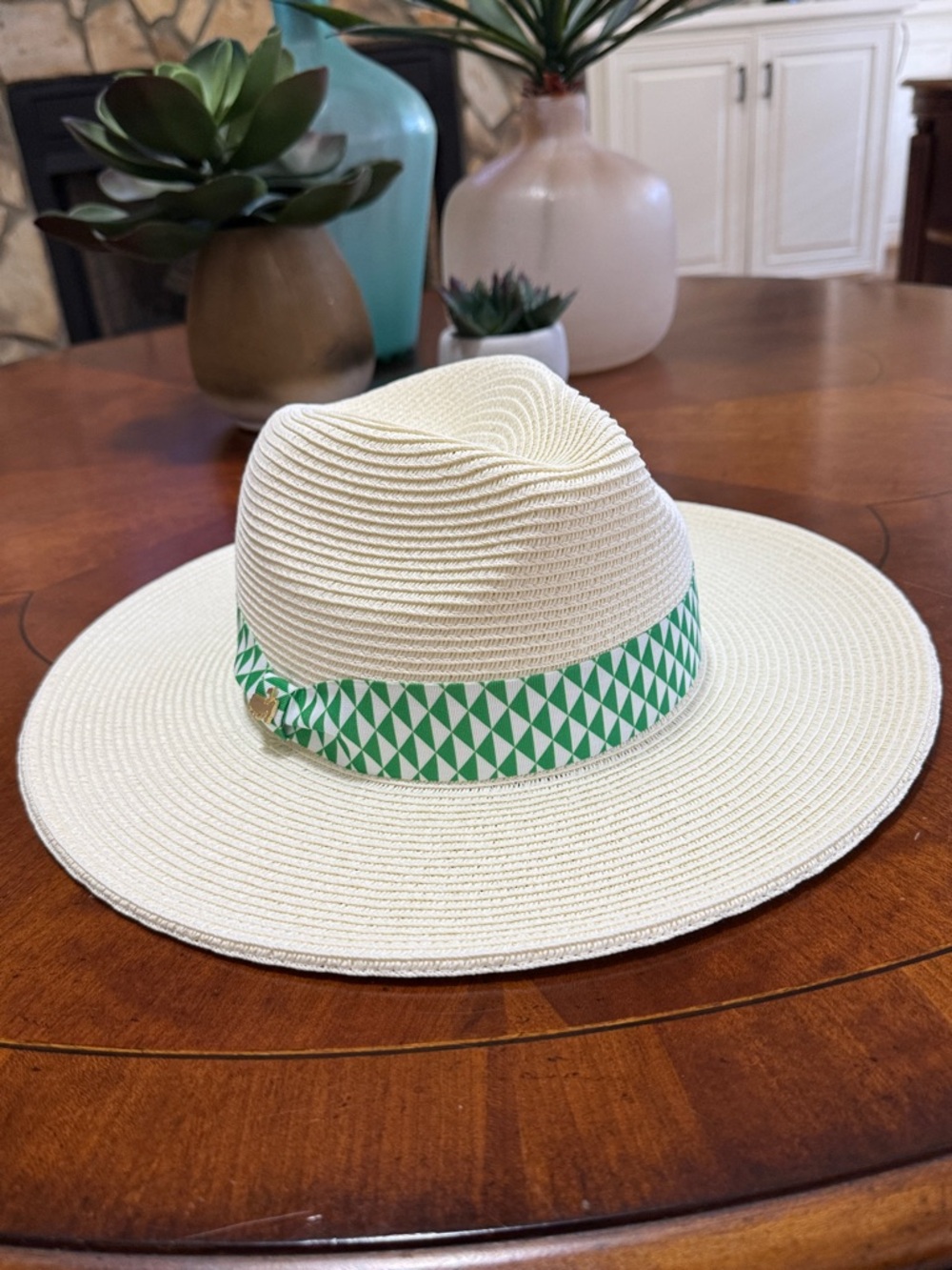 2026 Masters Tournament Women Dorfman Milano Straw Sun Hat!!🔥🔥🔥
